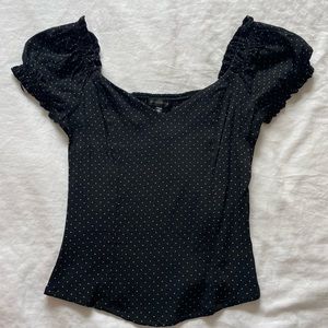 Dynamite Polka Dot Women’s Top Size XXS